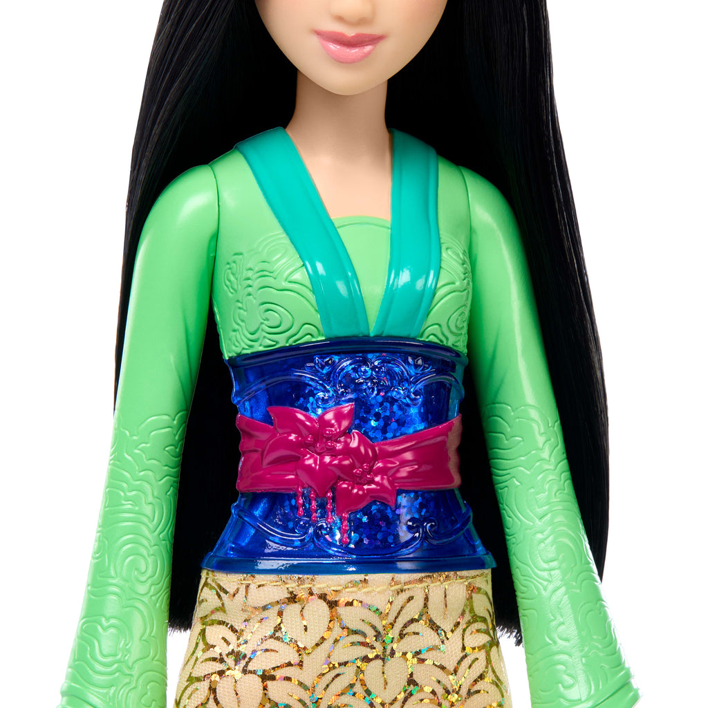 Disney Prenses Mulan Işıltılı Moda Bebeği