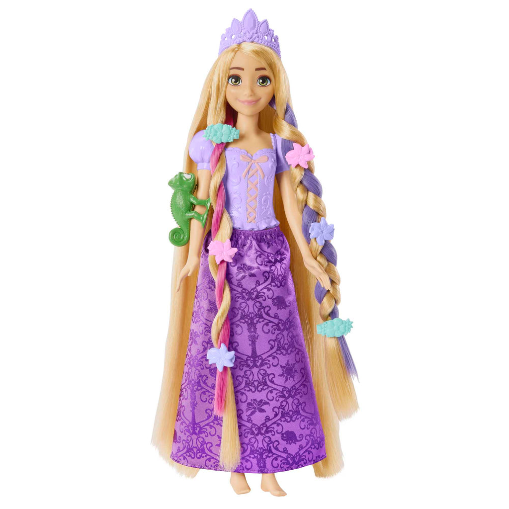 Disney Prenses Masalsı Saçlı Rapunzel Bebek