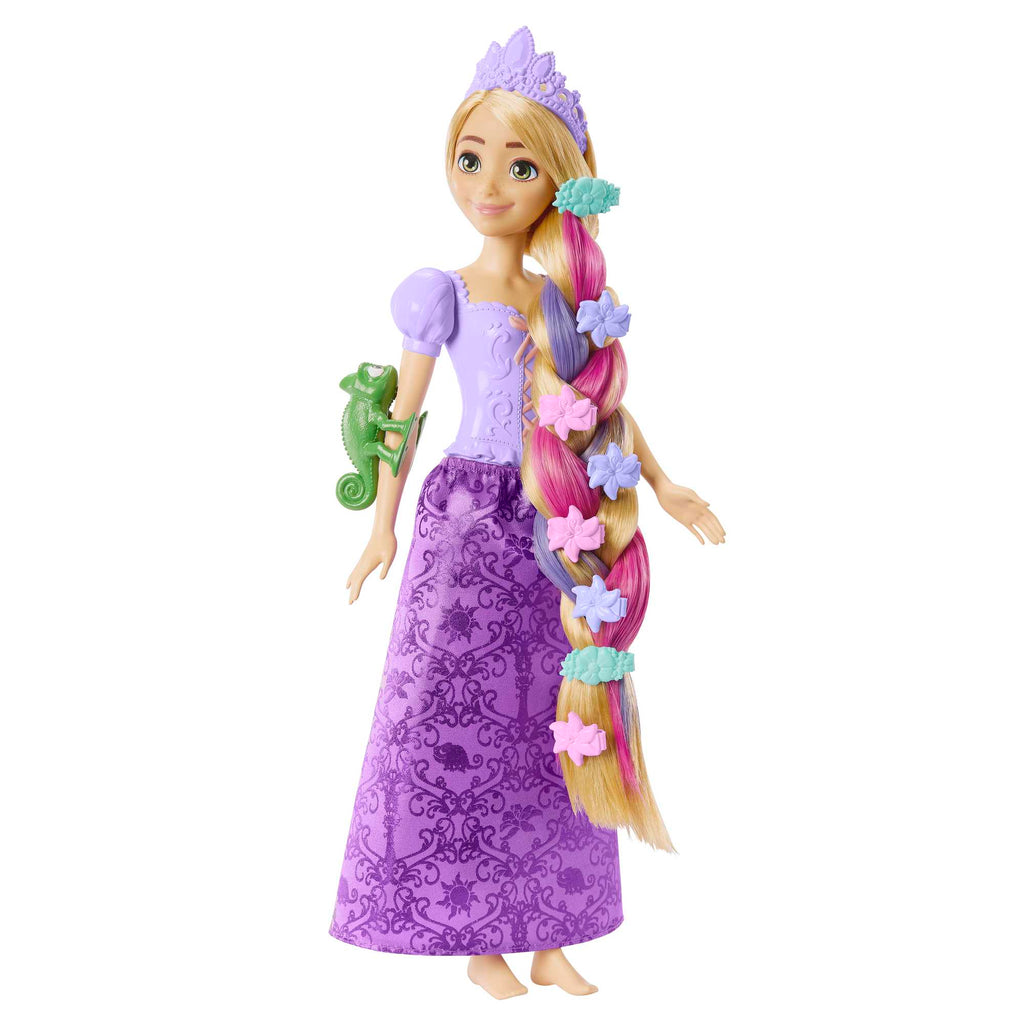 Disney Prenses Masalsı Saçlı Rapunzel Bebek