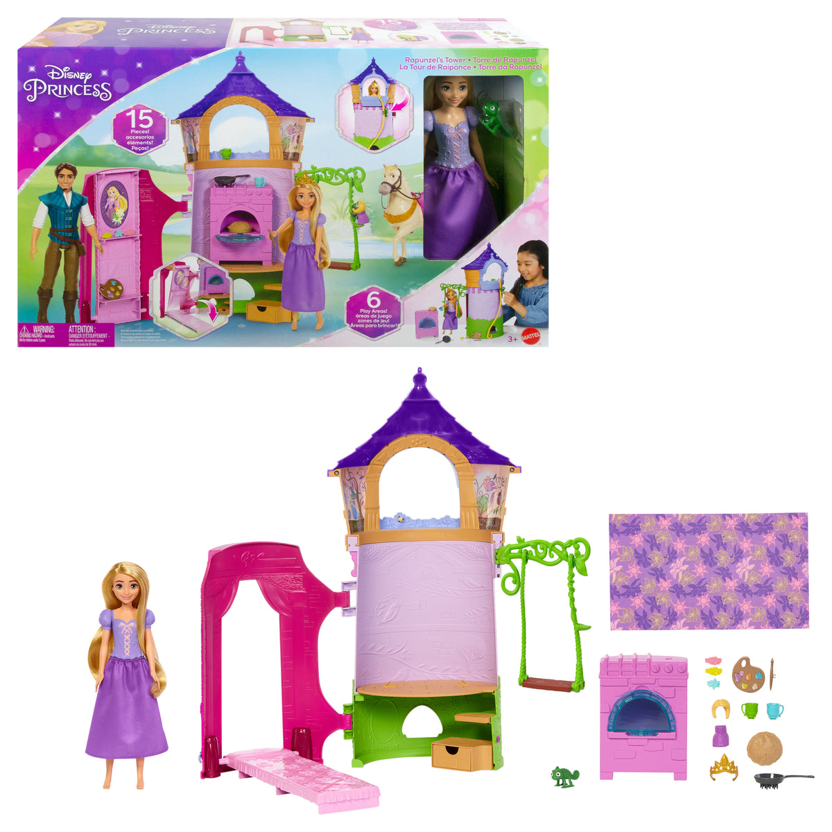 Disney Prensesi Rapunzel'in Kulesi Oyun Seti