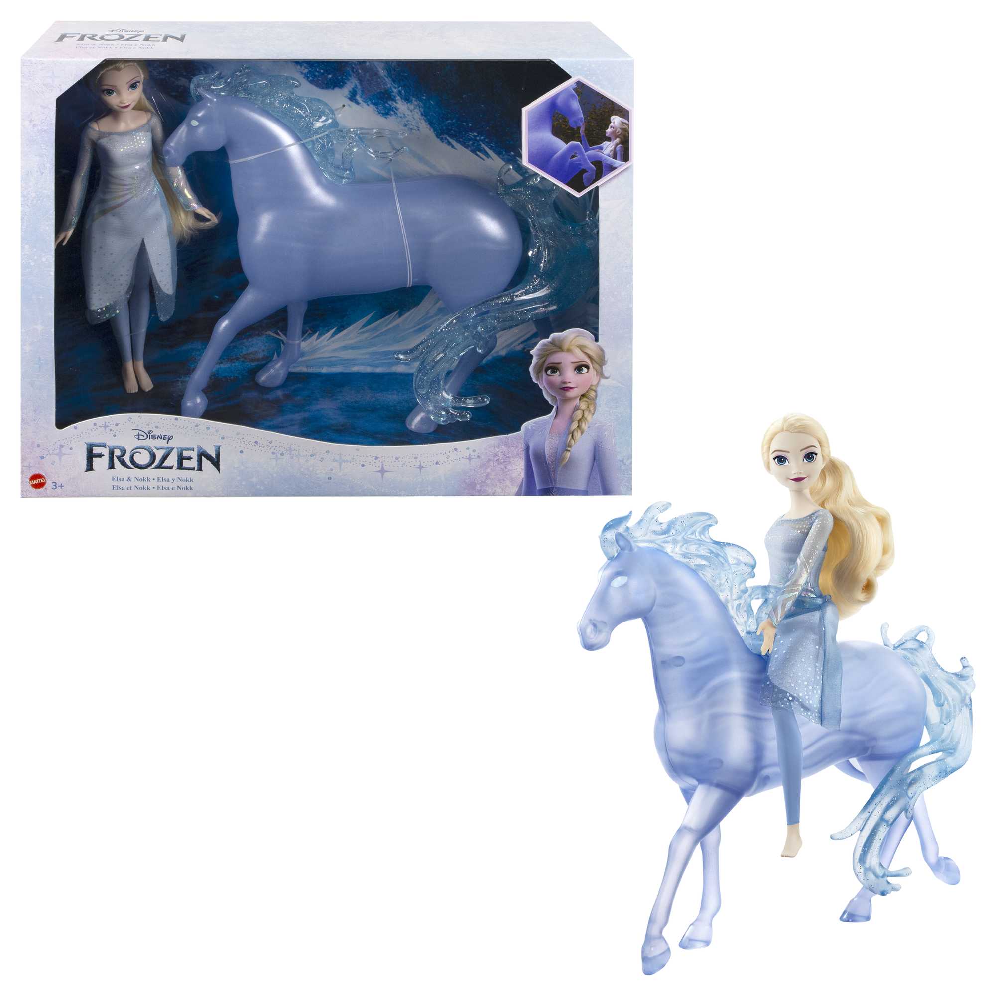 Disney Karlar Ülkesi oyuncakları, Elsa bebek ve Su Nokk'u figürü