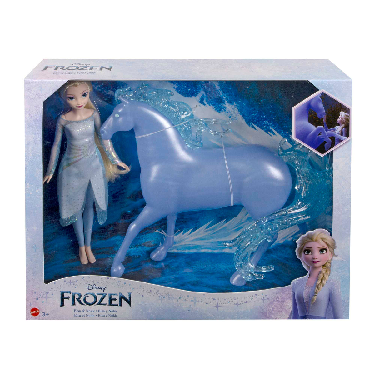 Disney Karlar Ülkesi oyuncakları, Elsa bebek ve Su Nokk'u figürü