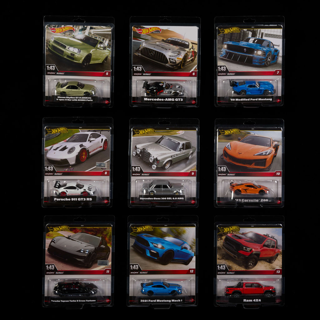 Hot Wheels Premium 1:43 ölçekli koleksiyona uygun araba, koleksiyoncular için hediye