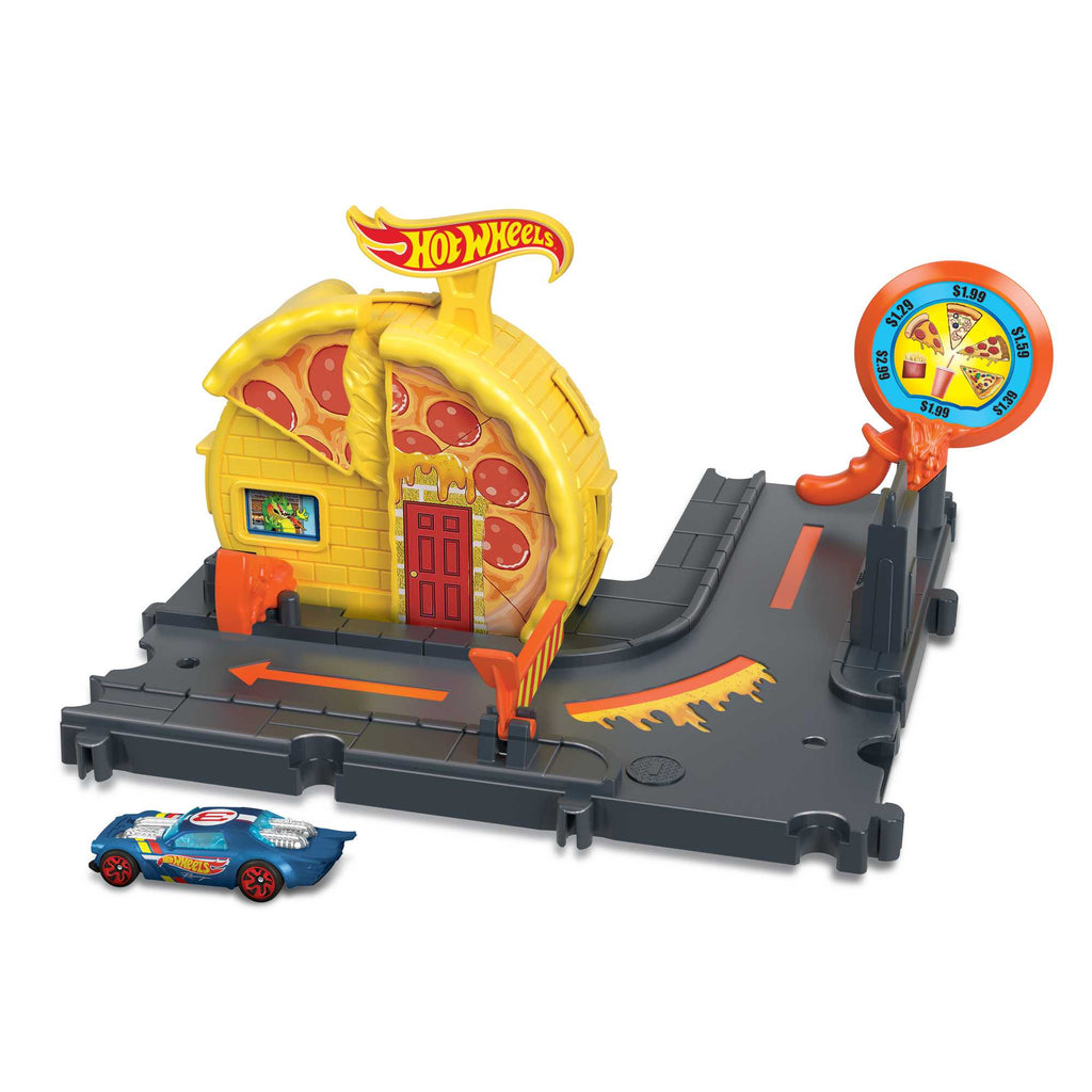 Hot Wheels™ City, 1 adet Hot Wheels® araba içeren temalı oyun seti, çocuklara uygun hediye