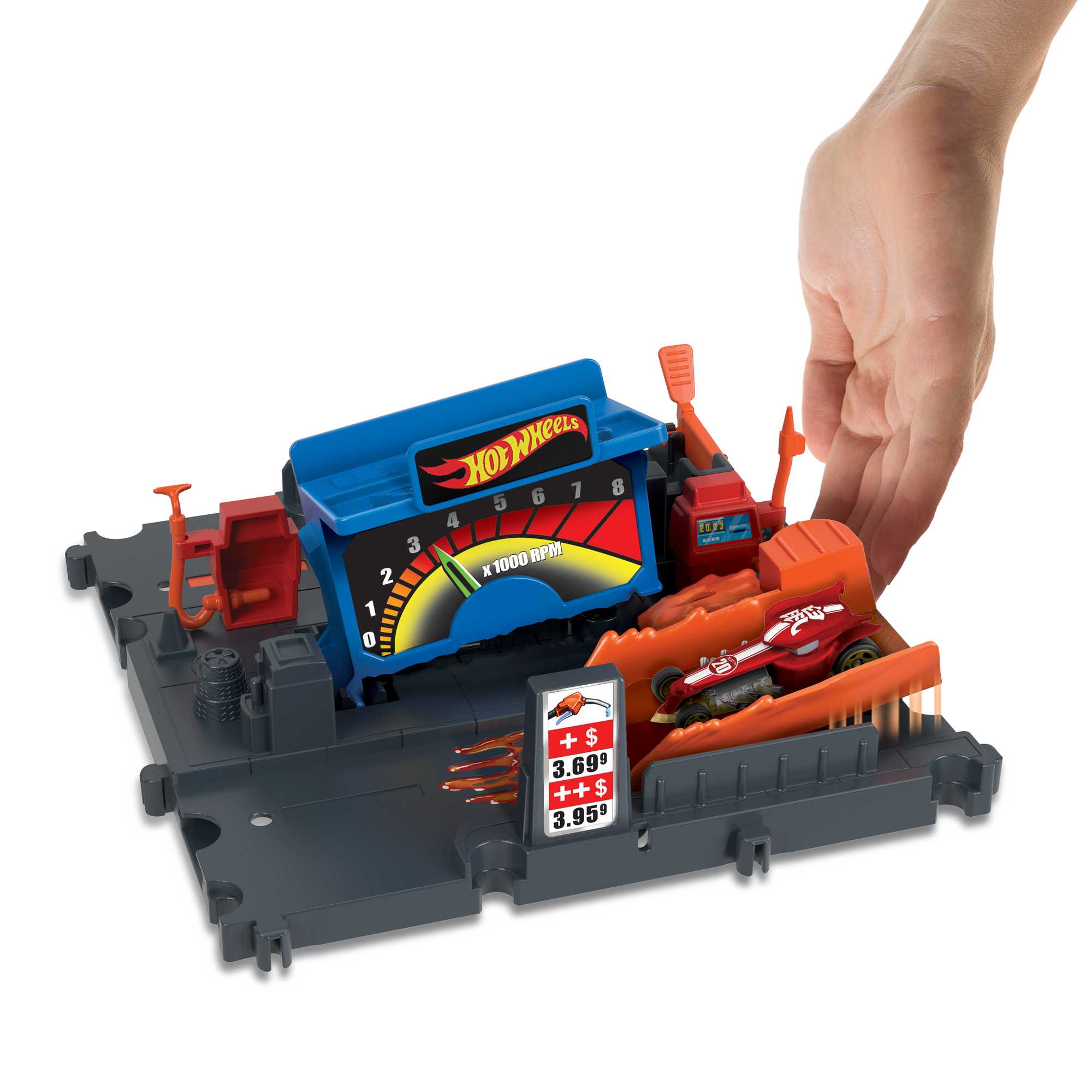 Hot Wheels™ City, 1 adet Hot Wheels® araba içeren temalı oyun seti, çocuklara uygun hediye
