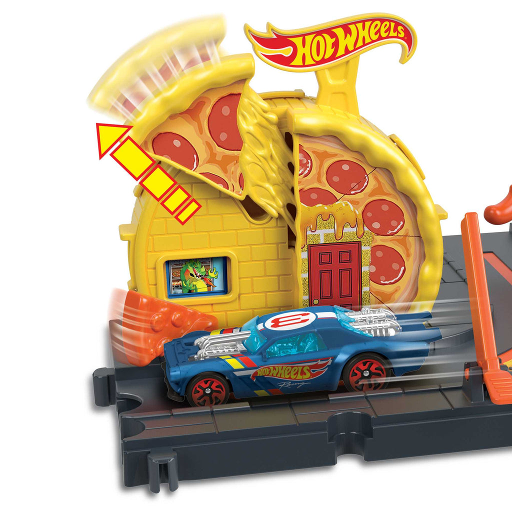 Hot Wheels™ City, 1 adet Hot Wheels® araba içeren temalı oyun seti, çocuklara uygun hediye