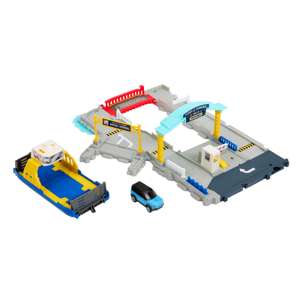 Matchbox Aksiyon Sürücüleri Feribot Limanı Oyun Seti
