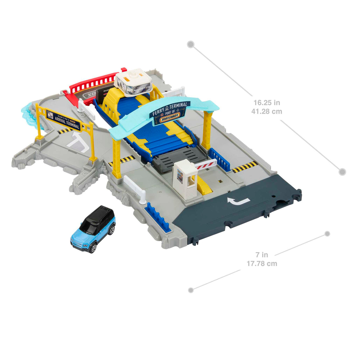Matchbox Aksiyon Sürücüleri Feribot Limanı Oyun Seti