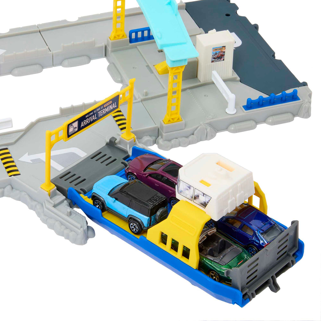 Matchbox Aksiyon Sürücüleri Feribot Limanı Oyun Seti