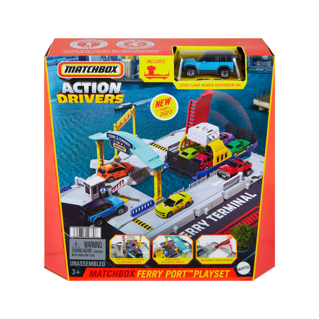 Matchbox Aksiyon Sürücüleri Feribot Limanı Oyun Seti