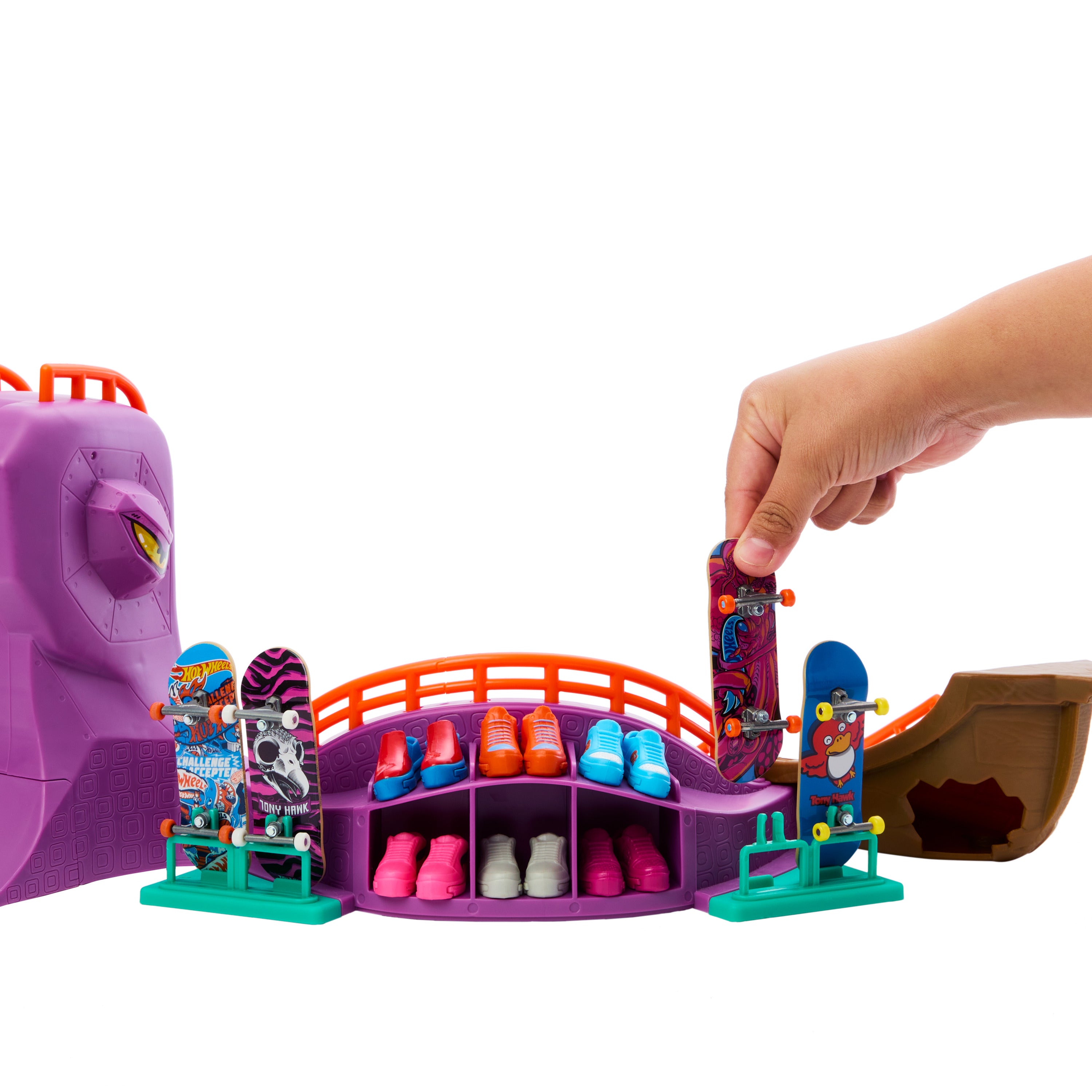 Hot Wheels Skate Ahtapot Kaykay Parkı Oyun Seti
