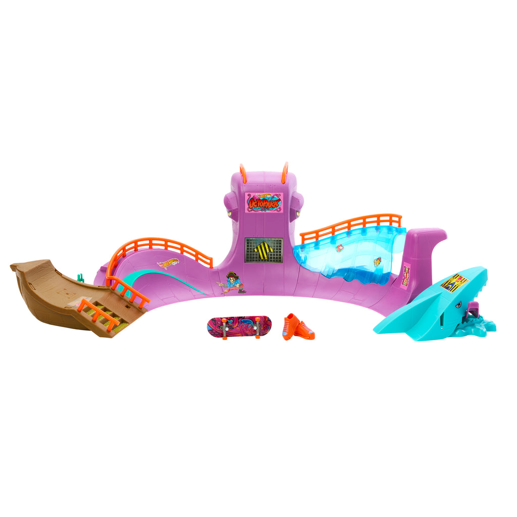 Hot Wheels Skate Ahtapot Kaykay Parkı Oyun Seti