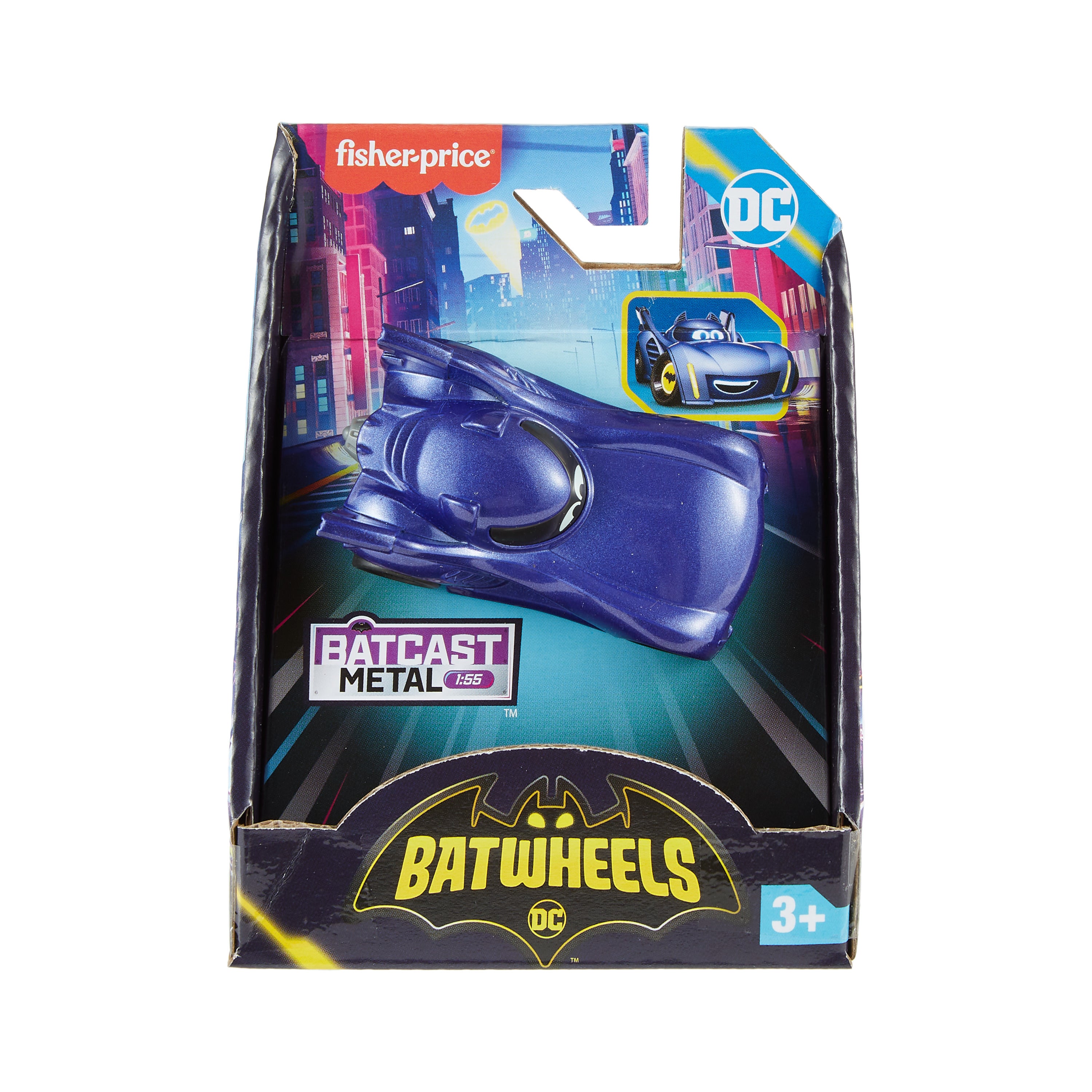 Fisher-Price DC Batwheels Bam the Batmobile 1:55 Ölçek Die-Cast Araba