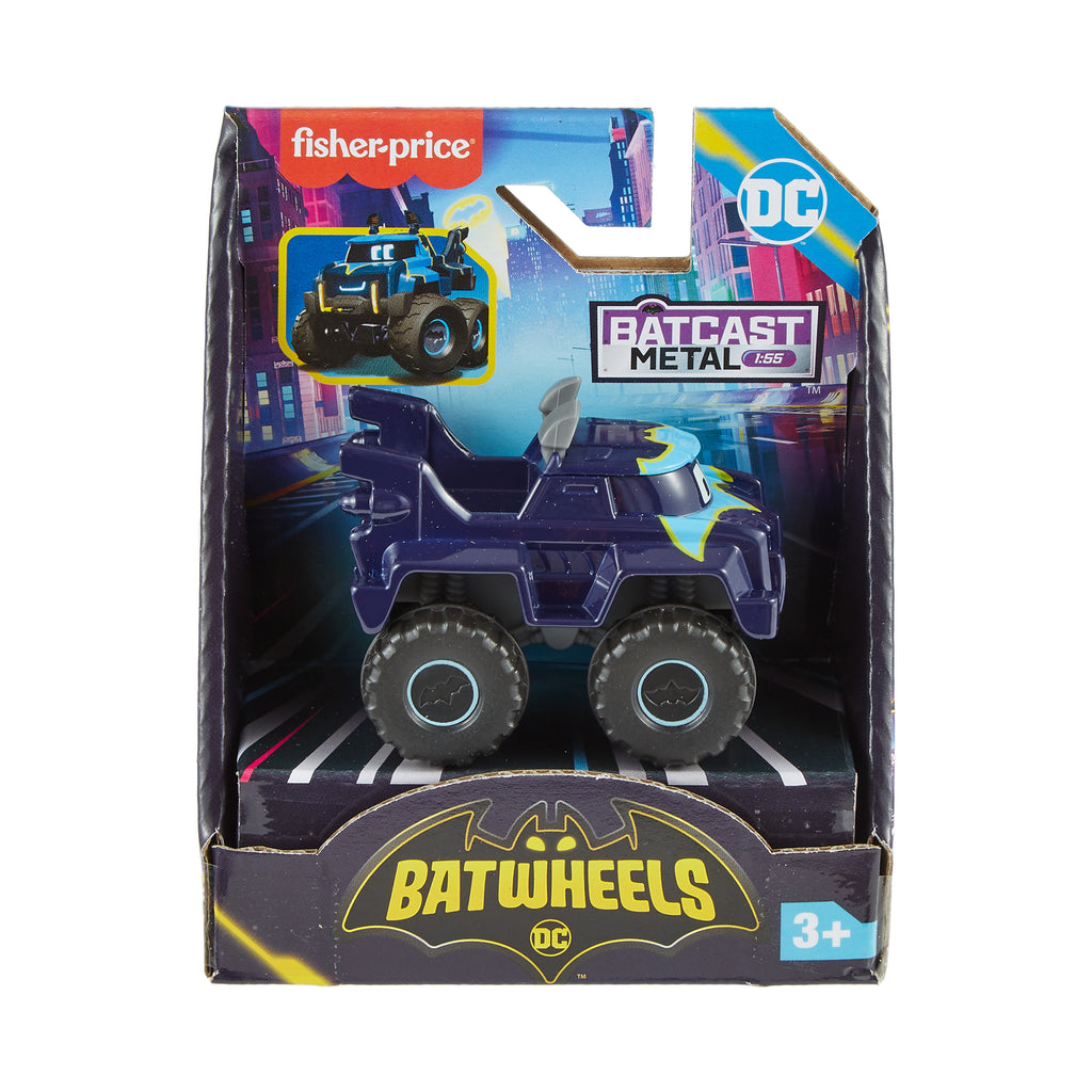Fisher-Price Batwheels Buff the Bat-Truck 1:55 Ölçek Die-Cast Model Araba