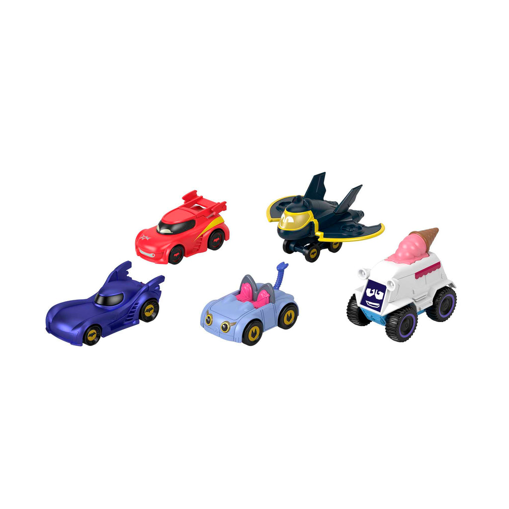 Fisher-Price DC Batwheels 5'li Metal Araç Seti – Batcast Metal 1:55 Ölçek Diecast Oyuncak Arabalar (HML20)