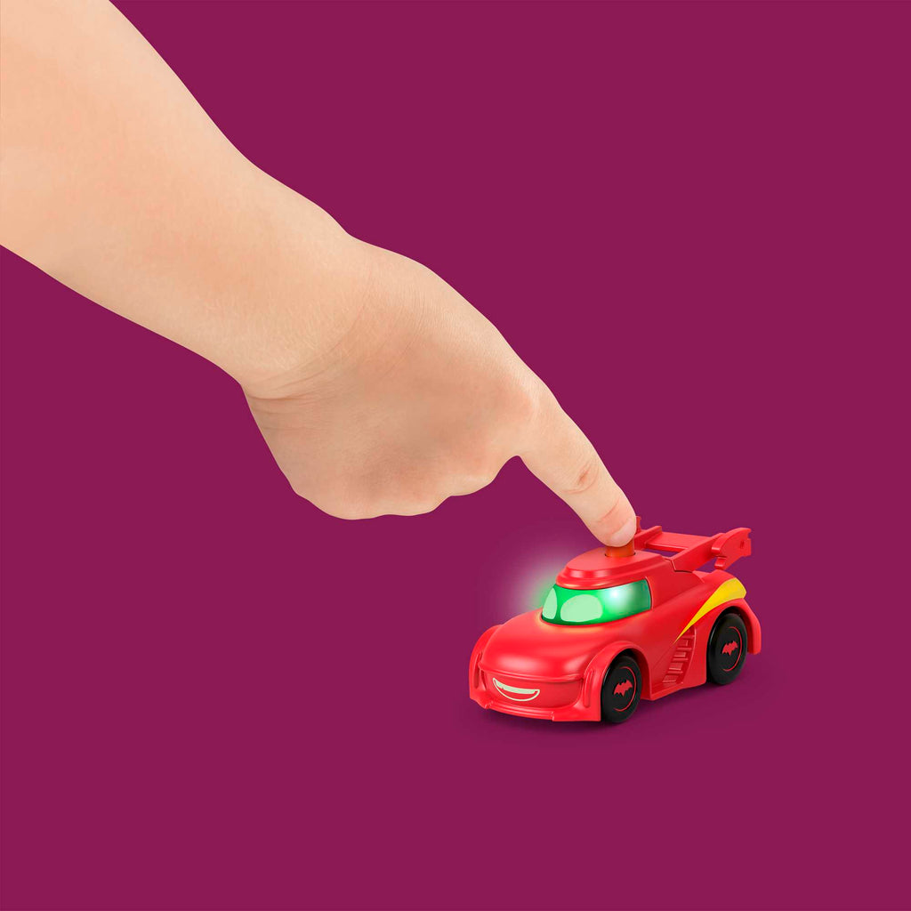 Fisher-Price DC Batwheels Işıklı Yarışçılar 2'li Set - Redbird ve Batwing, 1:55 Ölçek Diecast Oyuncak Araba, 3+ Yaş