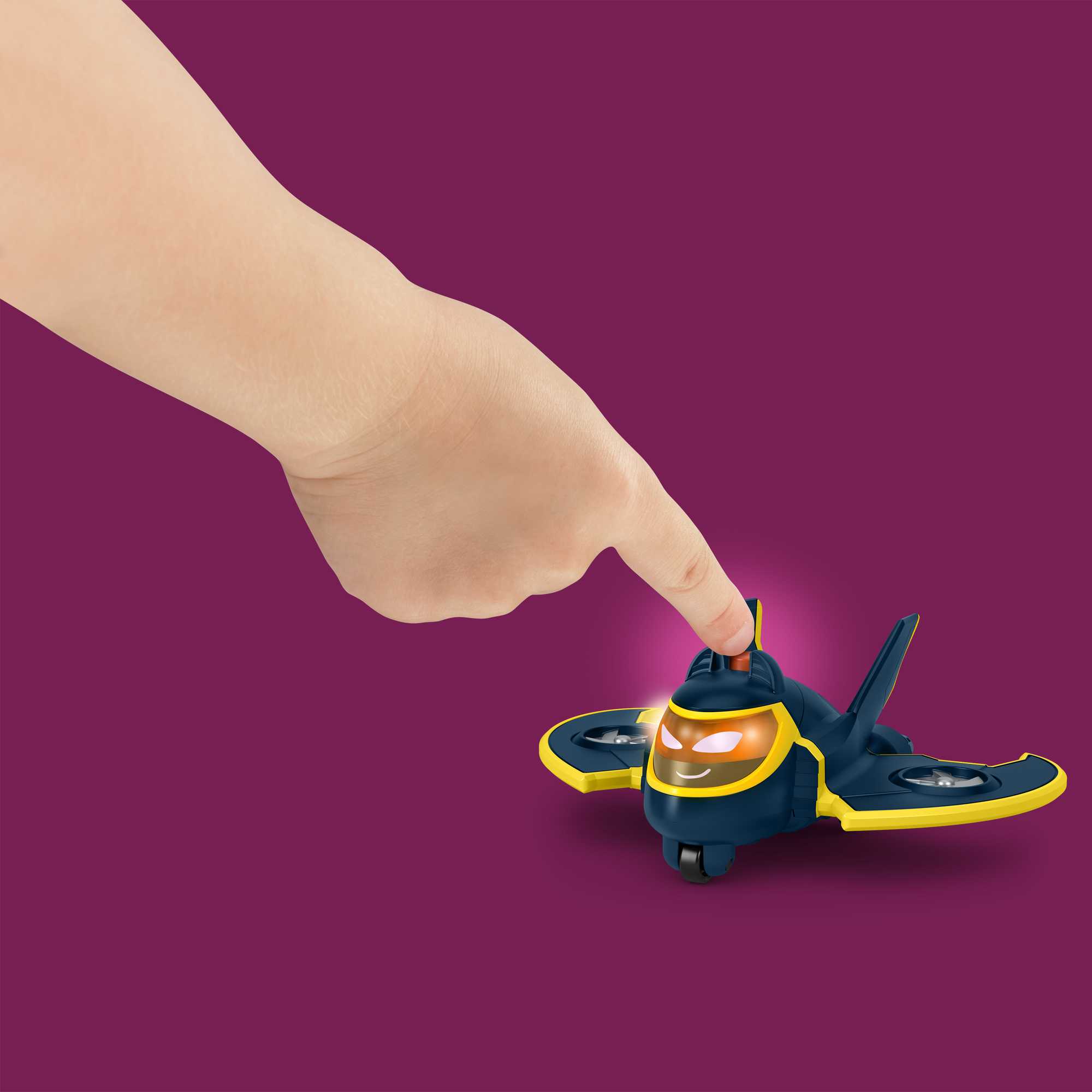 Fisher-Price DC Batwheels Işıklı Yarışçılar 2'li Set - Redbird ve Batwing, 1:55 Ölçek Diecast Oyuncak Araba, 3+ Yaş
