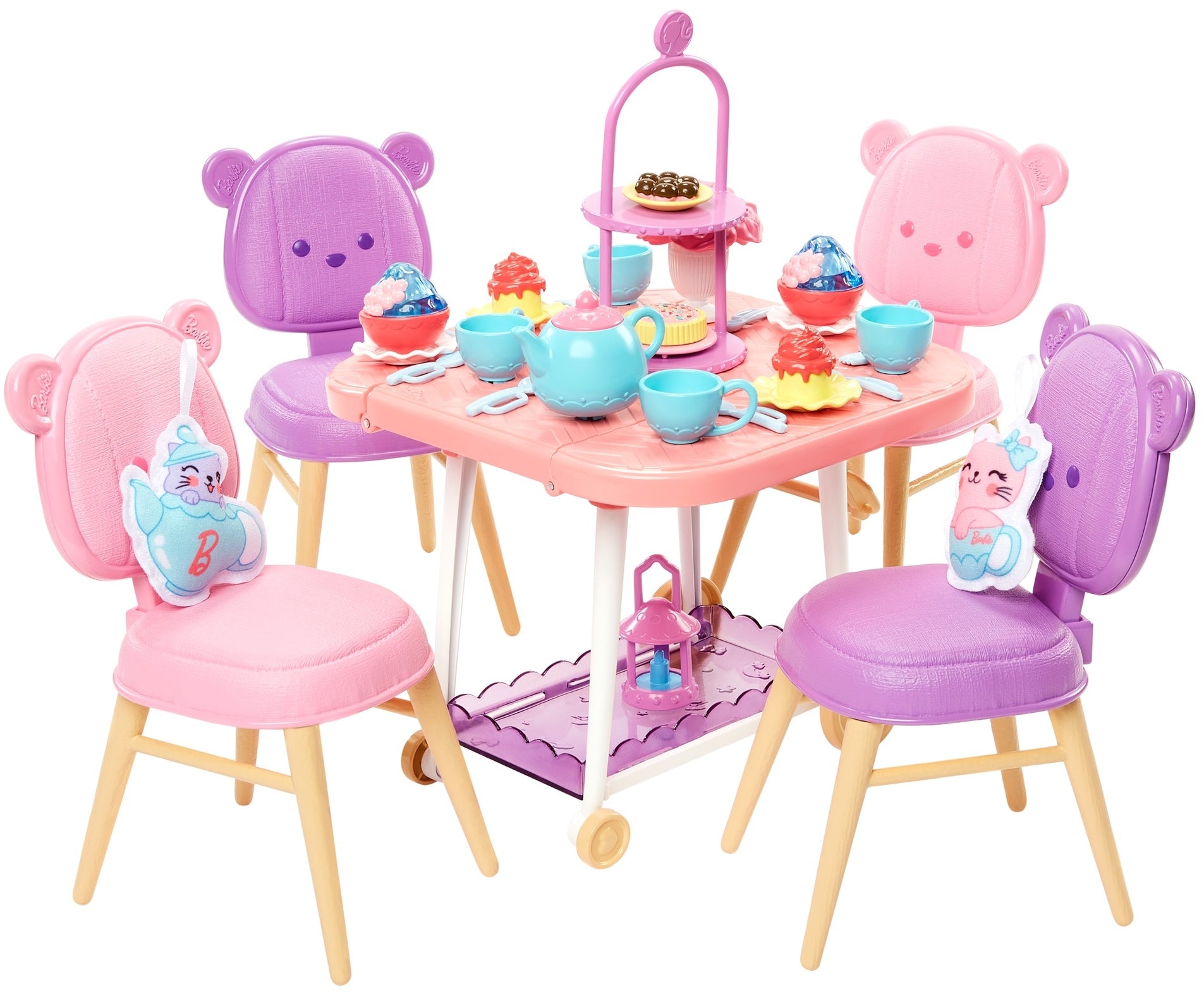 My First Barbie İlk Barbie Bebeğim Çay Partisi Oyun Seti - 3 Yaş+ Okul Öncesi Rol Yapma Seti