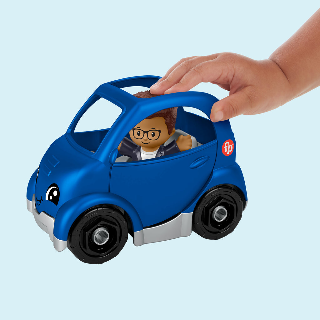 Little People Elektrikli Araç, 1-5 yaş çocuklar için figürlü oyuncak araba
