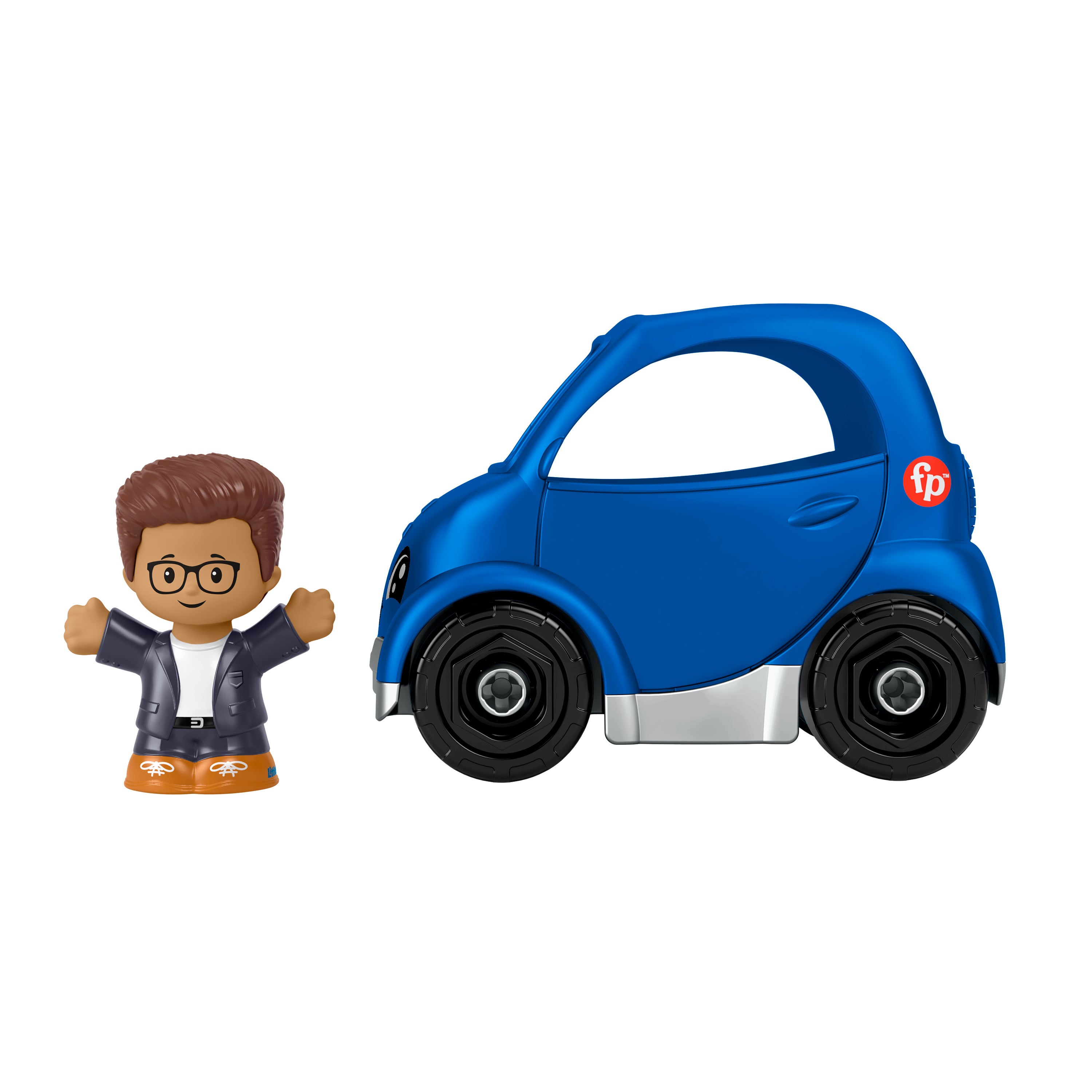 Little People Elektrikli Araç, 1-5 yaş çocuklar için figürlü oyuncak araba