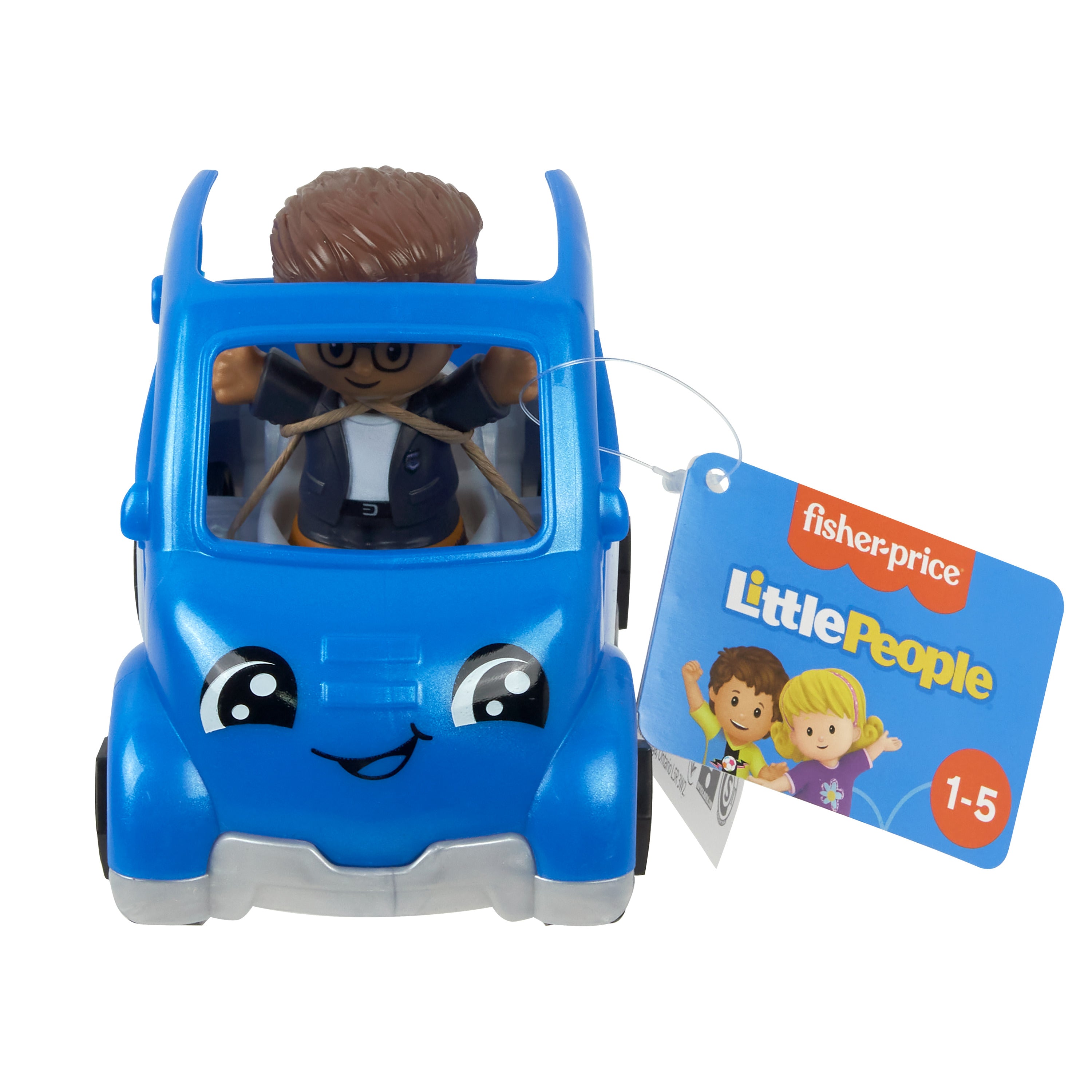 Little People Elektrikli Araç, 1-5 yaş çocuklar için figürlü oyuncak araba