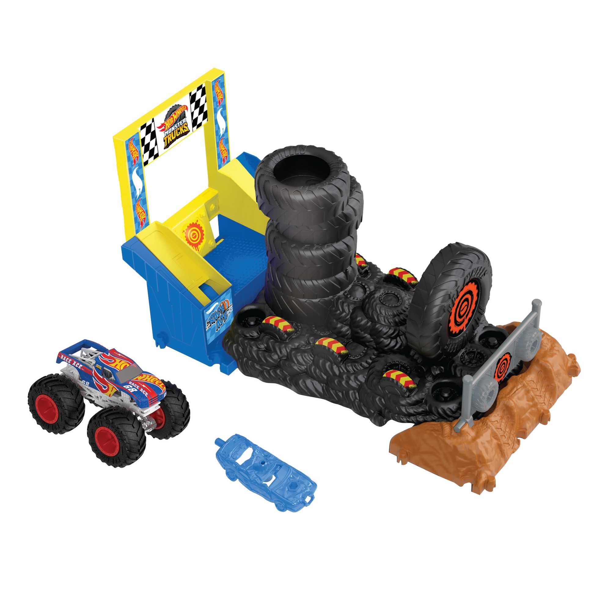 Hot Wheels Canavar Kamyonlar Arena Smashers Yarış Mücadelesi Oyun Seti