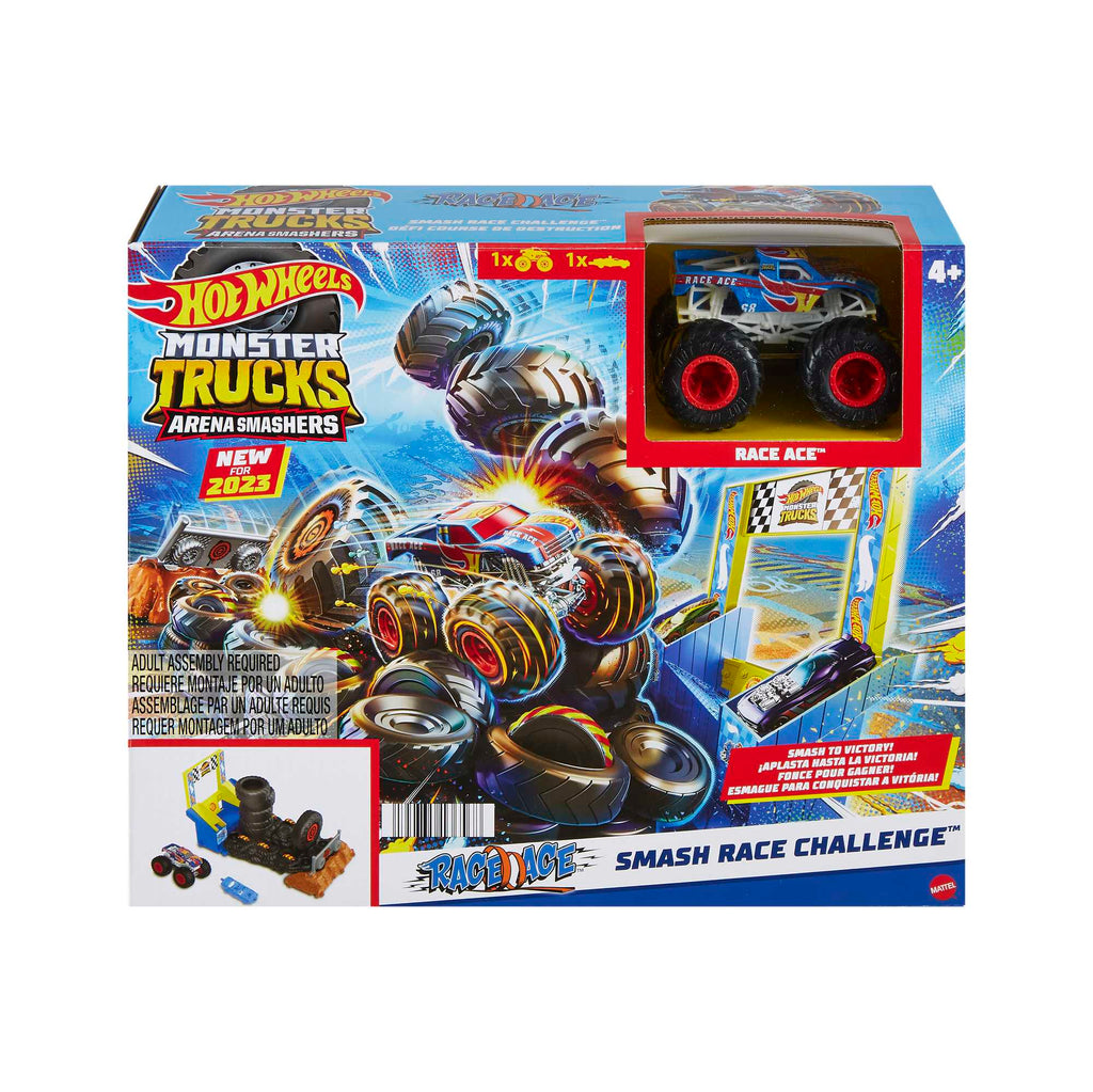 Hot Wheels Canavar Kamyonlar Arena Smashers Yarış Mücadelesi Oyun Seti