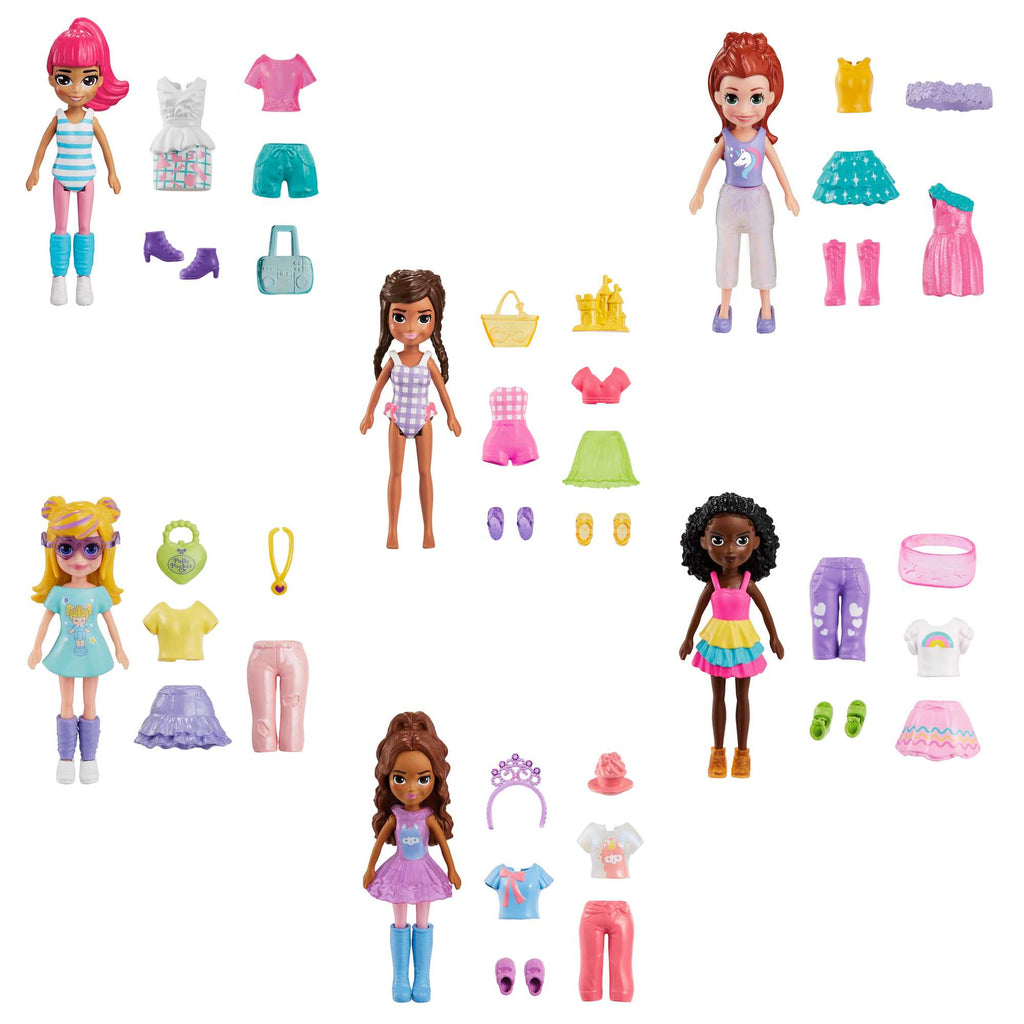 Polly Pocket ve Moda Aksesuarları Oyun Setleri