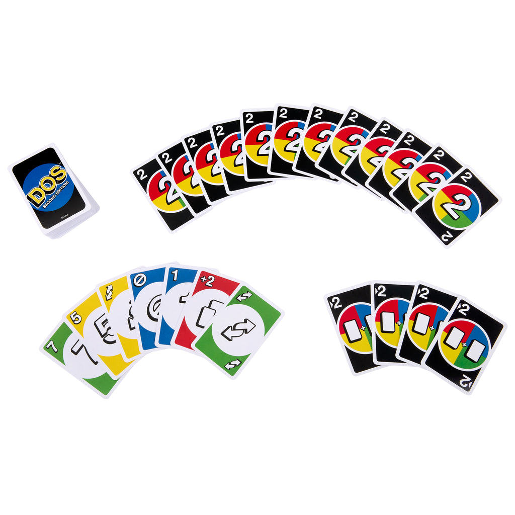 Çocuklar ve yetişkinler için aile kart oyunu DOS™ İkinci Seri