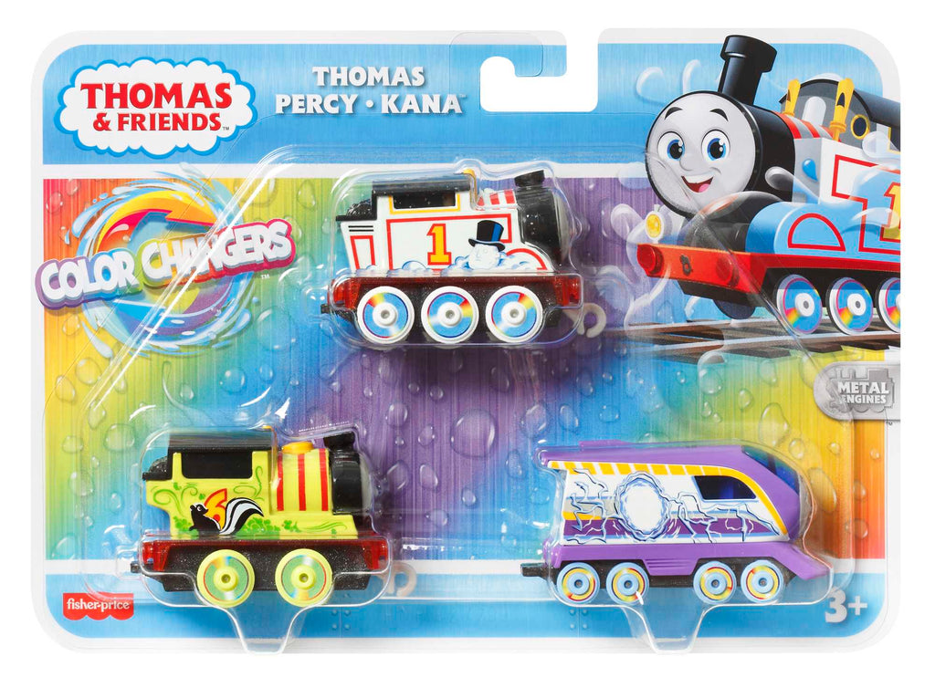 Thomas ve Arkadaşları - Renk Değiştiren Küçük Trenler 3'lü Paket