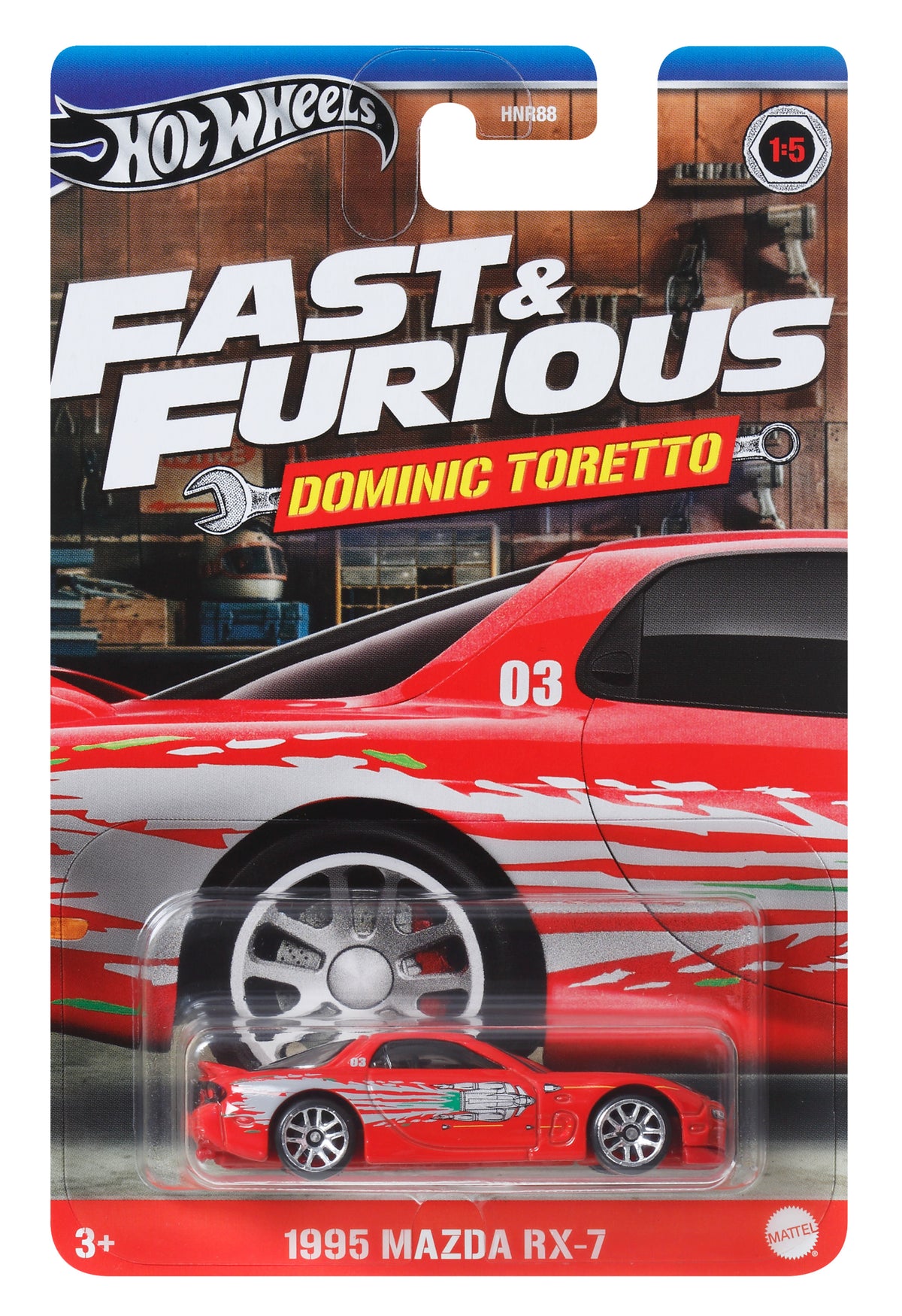 Hot Wheels Hızlı ve Öfkeli Tekli Araba (Sürpriz Asorti)