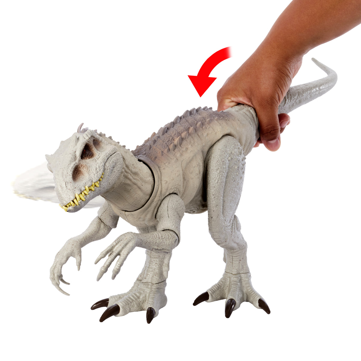 Jurassic World Kamuflaj Dinozor Figürü,
aksiyon figürü; ışıklı, sesli ve hareketli