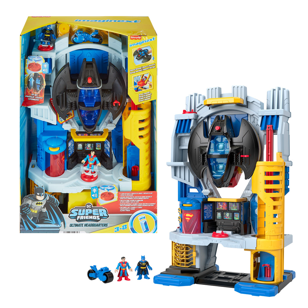 Imaginext® DC Super Friends™ ULTIMATE HEADQUARTERS™ Macera Seti