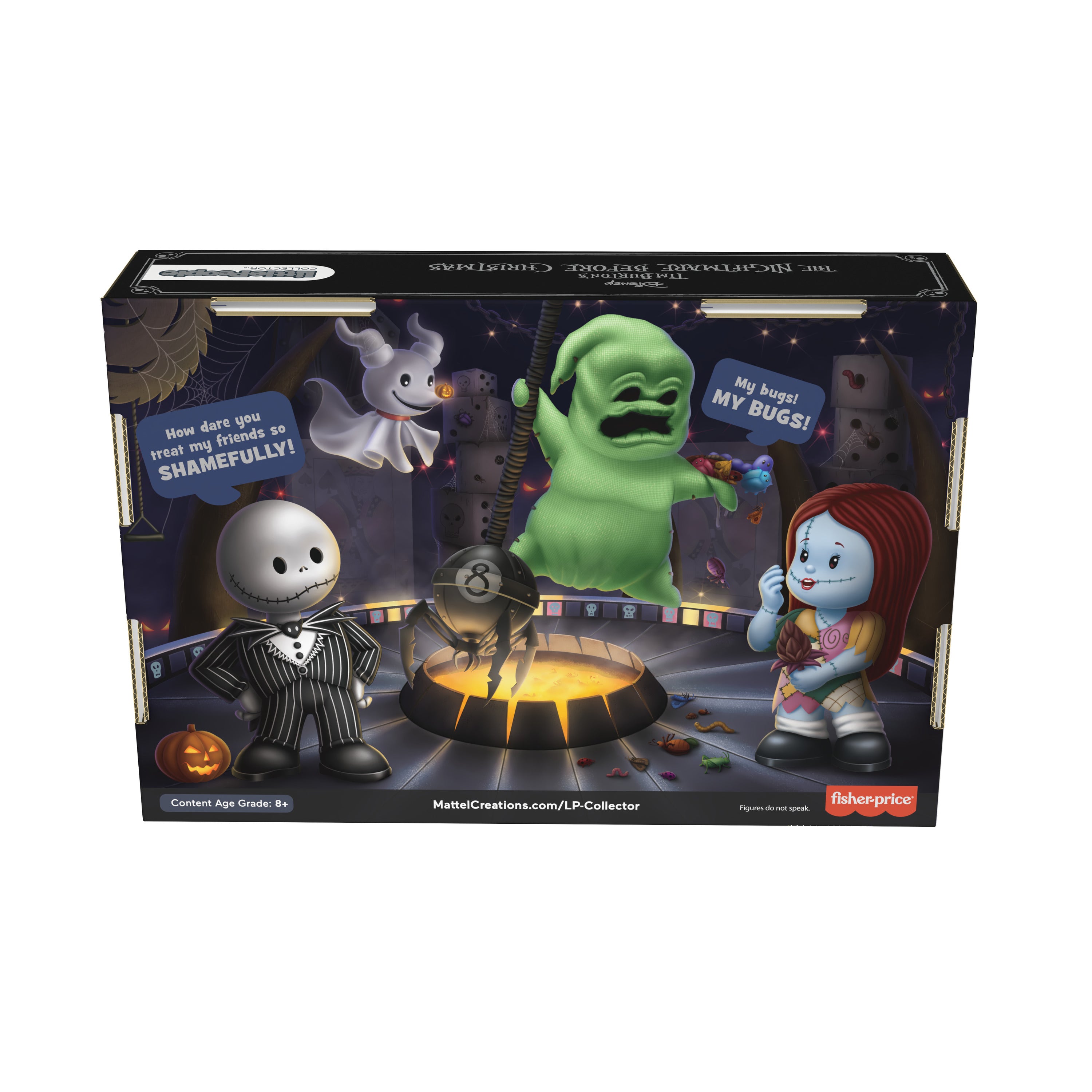 Fisher-Price® Little People Collector® Disney Tim Burton - Noel Gecesi Kabusu