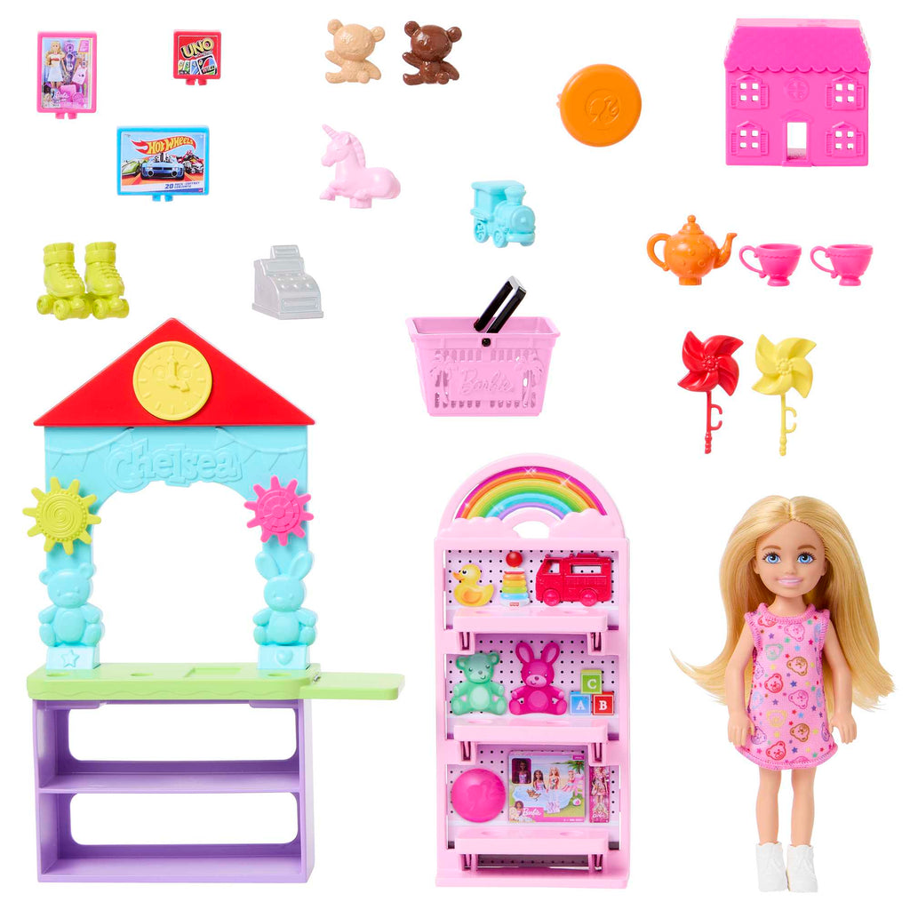 Barbie® Chelsea Meslekleri Öğreniyor® Barbie Chelsea Oyuncak Dükkanı