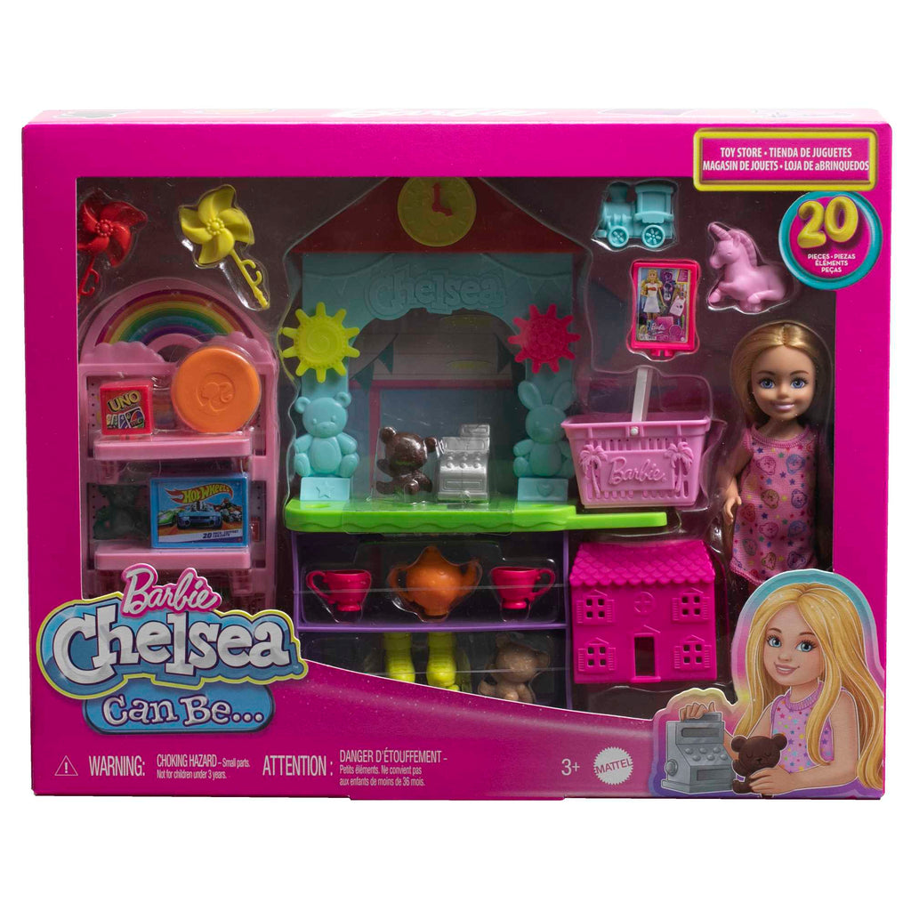 Barbie® Chelsea Meslekleri Öğreniyor® Barbie Chelsea Oyuncak Dükkanı