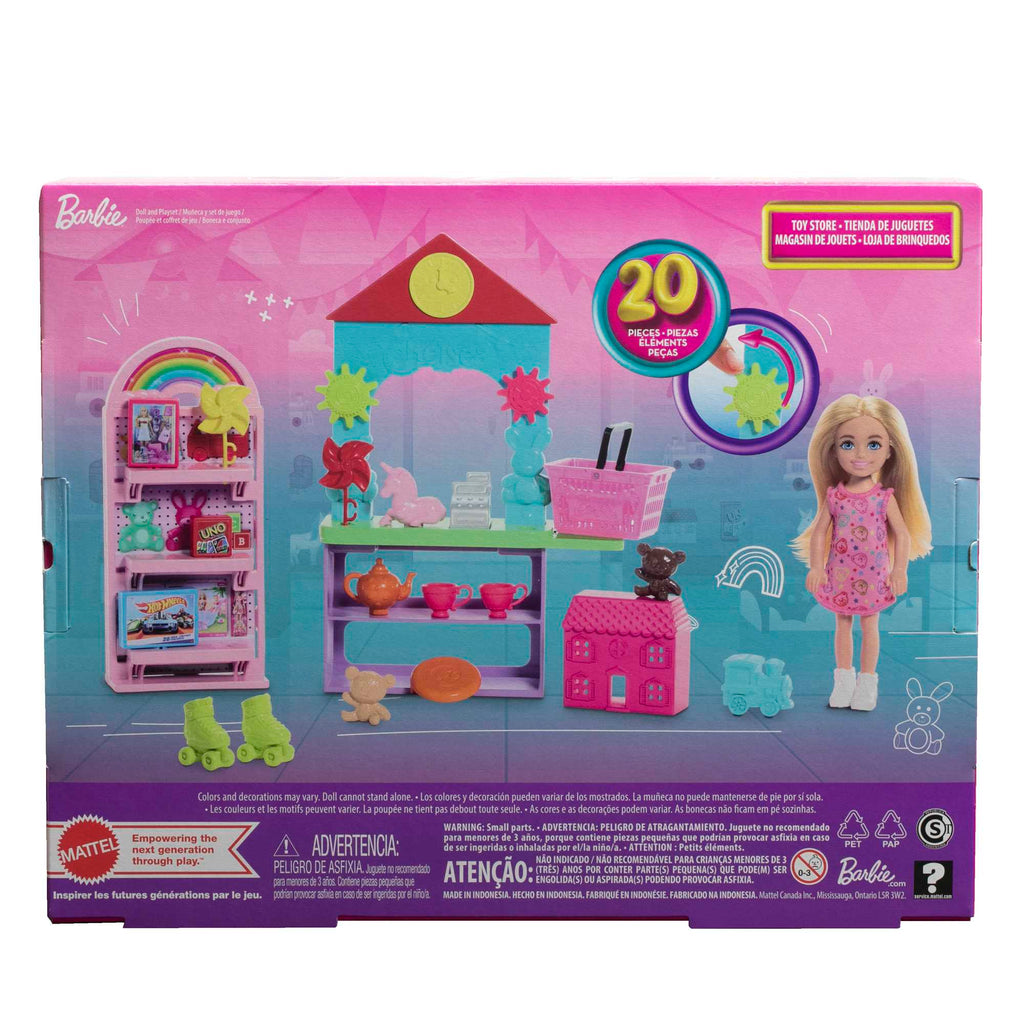 Barbie® Chelsea Meslekleri Öğreniyor® Barbie Chelsea Oyuncak Dükkanı