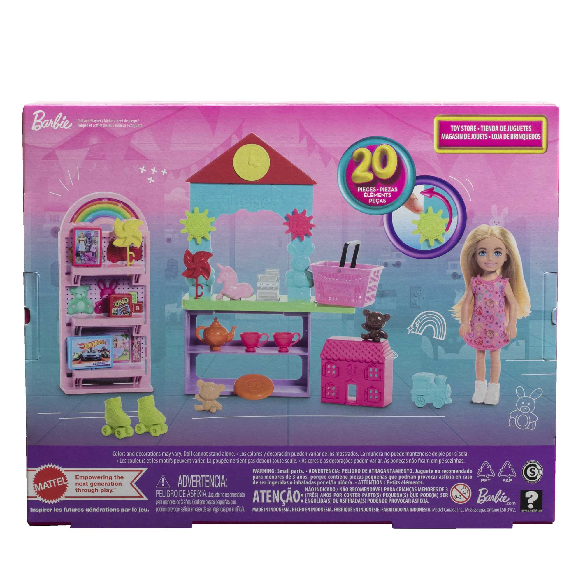 Barbie® Chelsea Meslekleri Öğreniyor® Barbie Chelsea Oyuncak Dükkanı