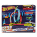 Hot Wheels Neon Yarışlar Çifte Çemberde Yarış Seti, 1 Hot Wheels® Araba
