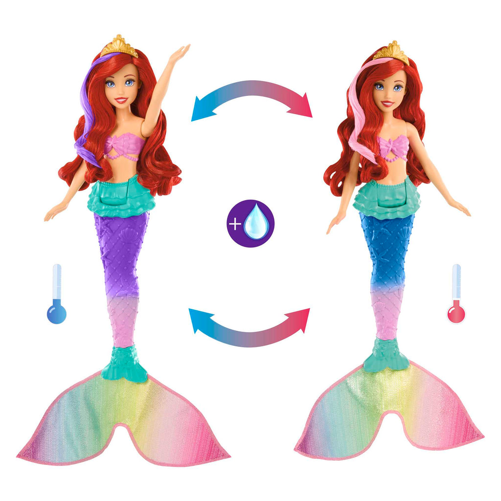 Disney prensesi oyuncakları, yüzen deniz kızı Ariel bebek