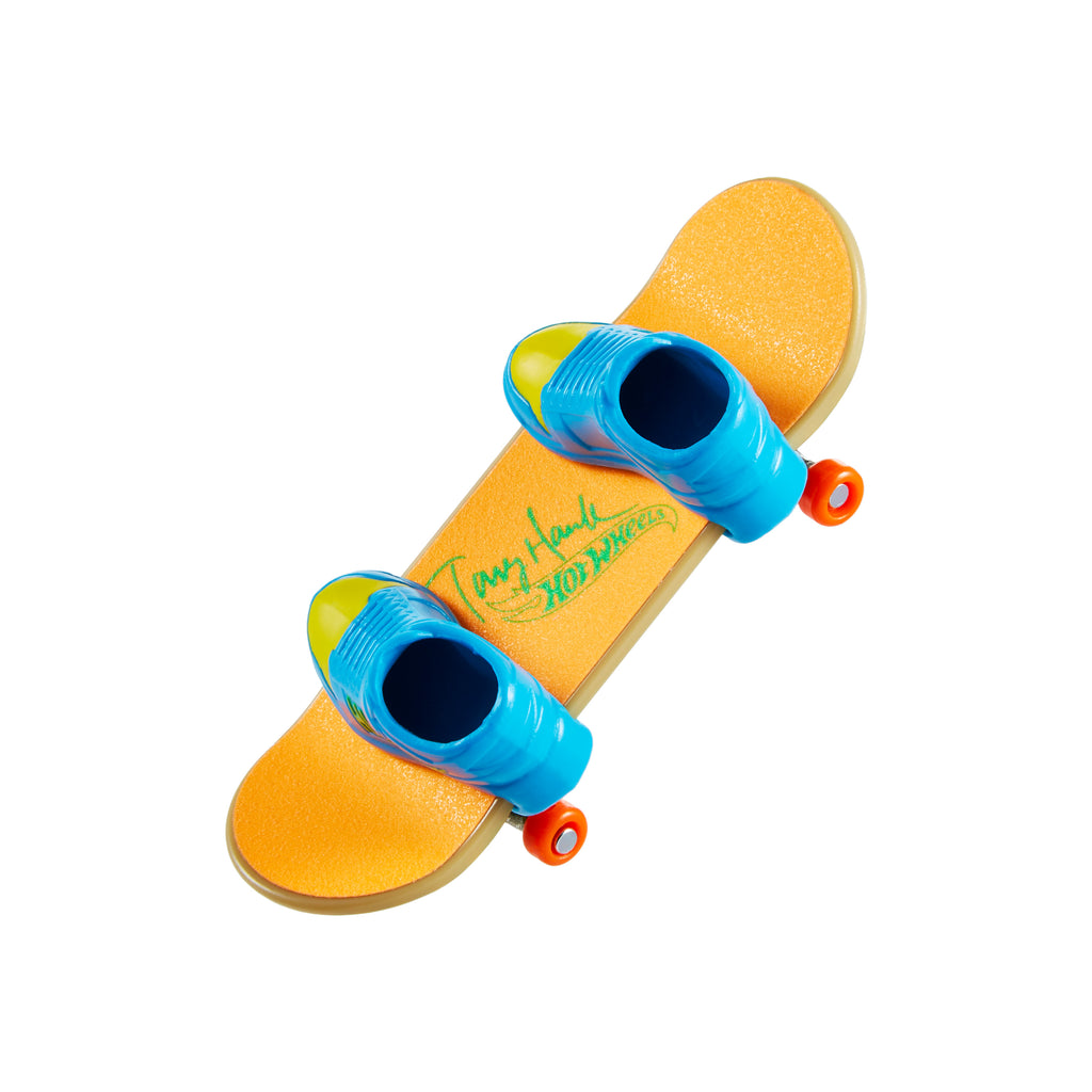 Hot Wheels Skate™ Neon Tony Hawk parmak kaykayı ve çıkarılabilir kaykay ayakkabısı