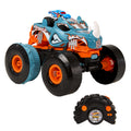 1:12 ölçekli Hot Wheels® Monster Trucks HW Uzaktan Kumandayla Dönüşen Rhinomite™ ve 1:64 ölçekli oyuncak kamyon
