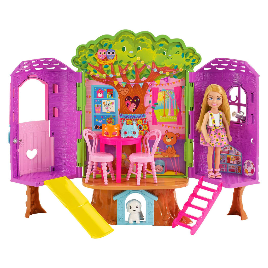 Barbie Chelsea'nin Ağaç Evi ve Köpeği