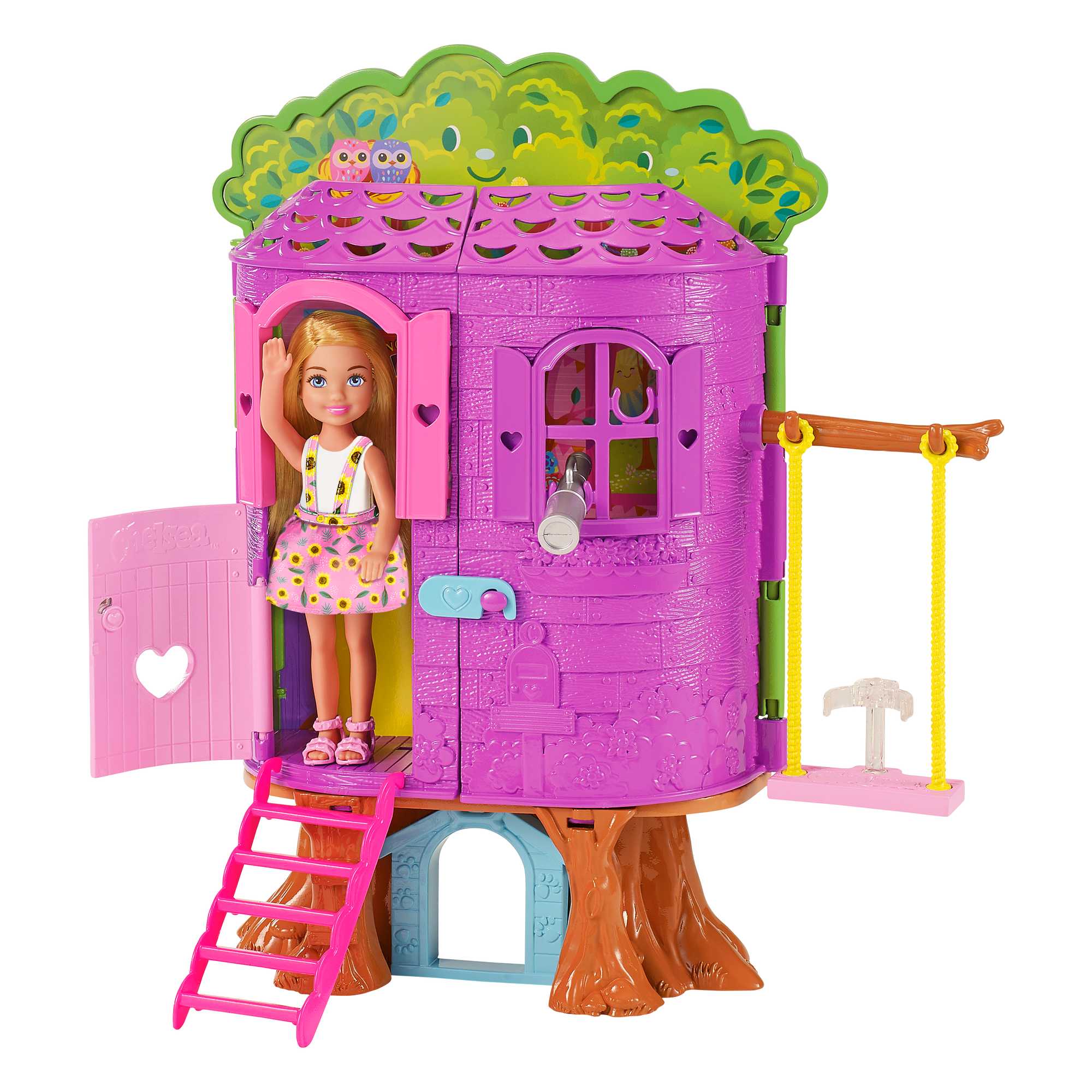 Barbie Chelsea'nin Ağaç Evi ve Köpeği