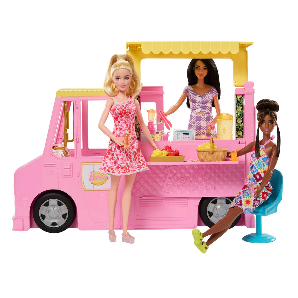25 parçalı Barbie'nin Limonata Aracı