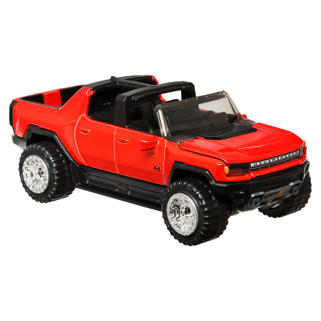 Hot Wheels® Çek ve Bırak Heyecanı™ 1:43 ölçekli oyuncak araba, yarışa başlamak için arabayı çekip bırakın