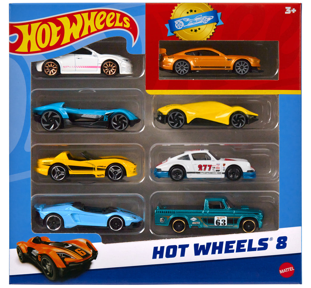 Hot Wheels 8'li Araba Hediye Seti