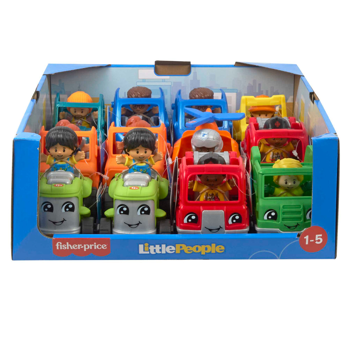 Fisher-Price Little People Küçük Araç ve Figür (Sürpriz Asorti)