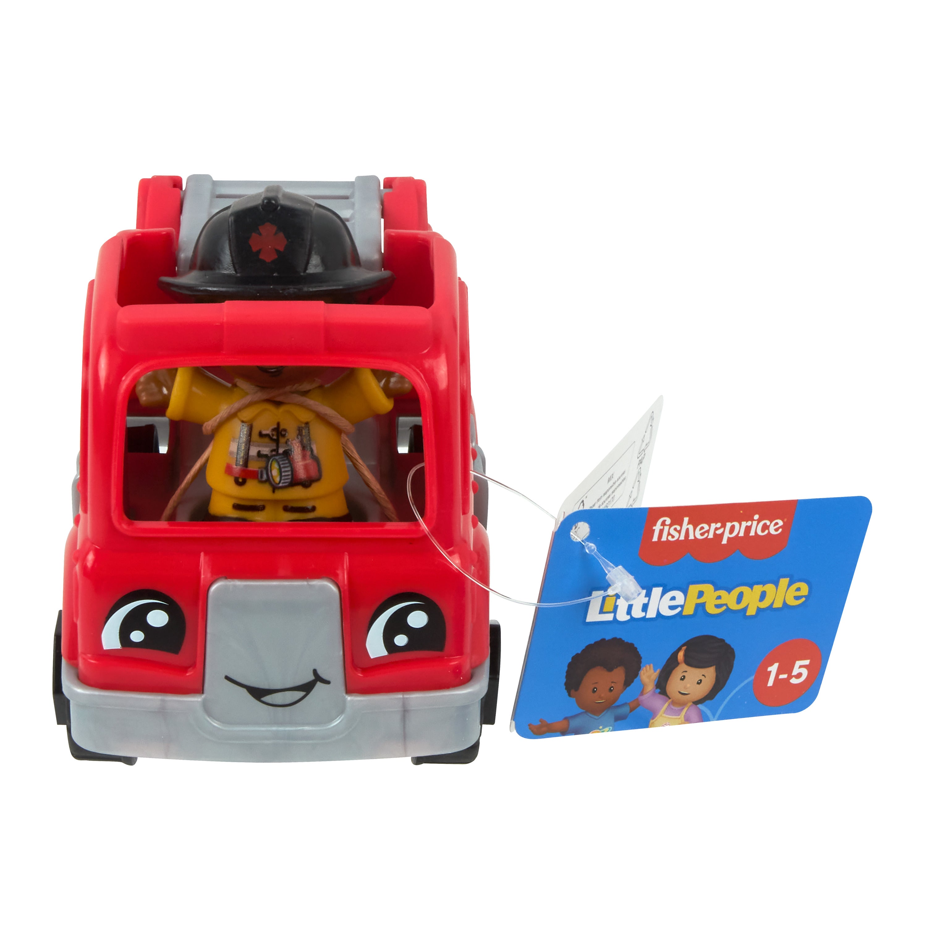 Little People İtfaiye Aracı, 1-5 yaş çocuklar için figürlü oyuncak araç seti