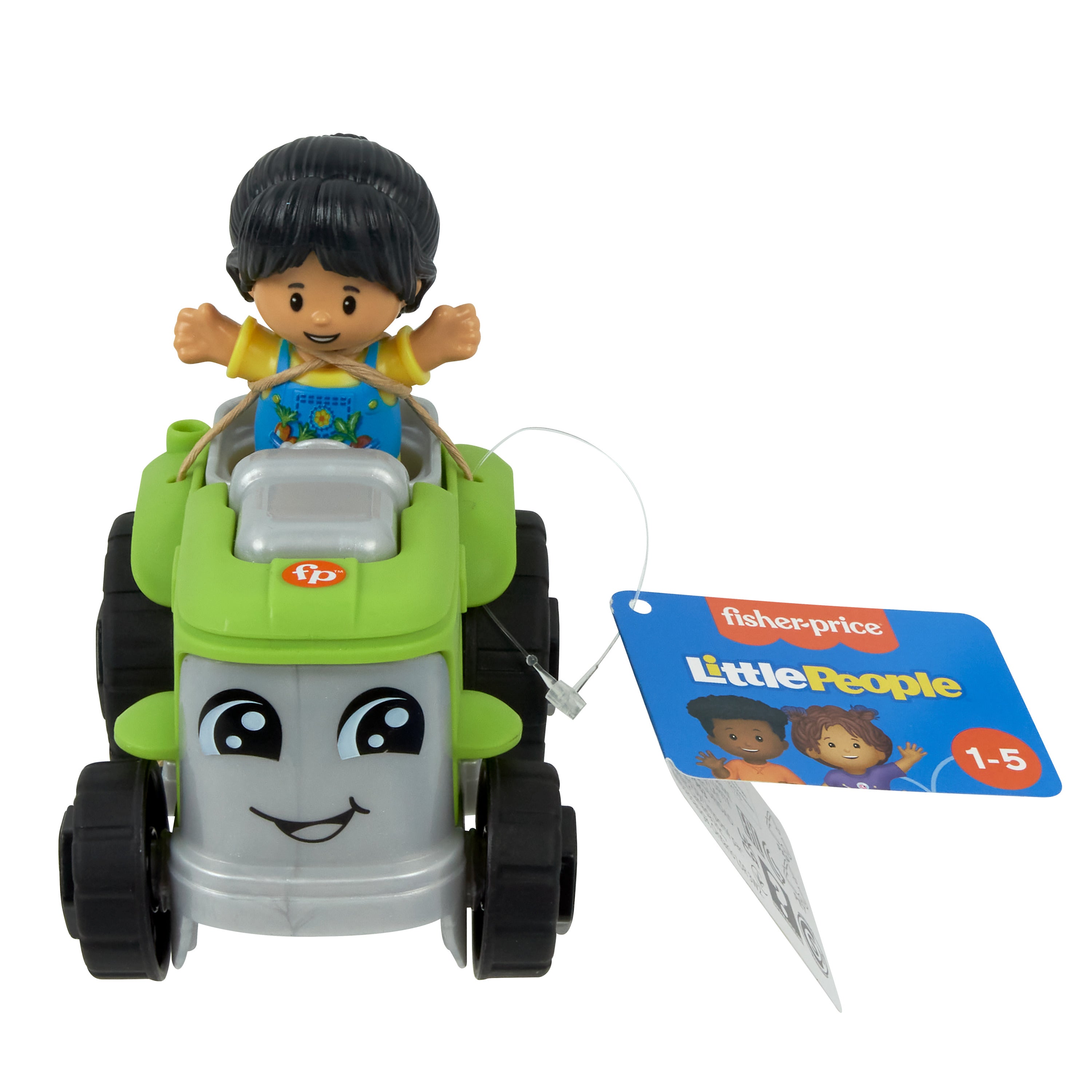 Little People Traktör, 1-5 yaş çocuklar için figürlü oyuncak çiftlik aracı